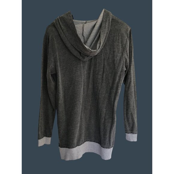 Venus Medium Gray Pullover Hoodie Sweatshirt With Pockets - Picture 2 of 6